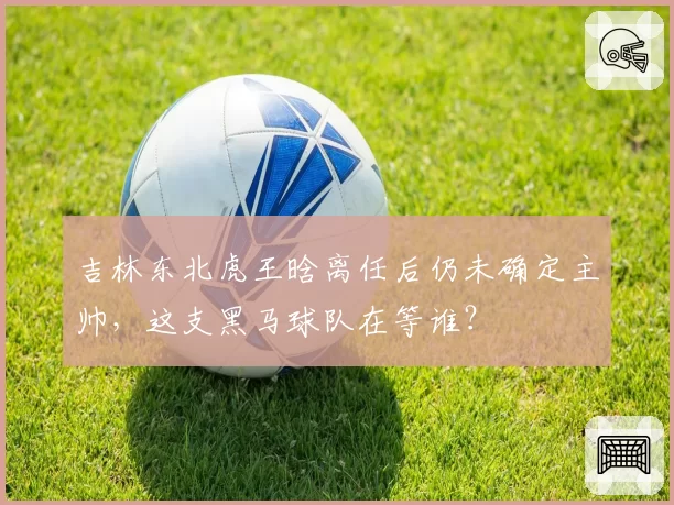 吉林东北虎王晗离任后仍未确定主帅,这支黑马球队在等谁?